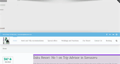 Desktop Screenshot of dakuresort.com
